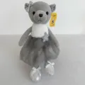 Plüsch Hase Spielzeug grauer Tüll Rock Ballett Puppe süßes Geschenk für Mädchen Festival. - Grauer Ballettbär
