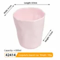Tasse à eau irrégulière en mélamine rose, tasse à thé légère en plastique pour usage quotidien. - 201-300ml / Rose