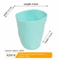 Gobelet à eau irrégulier en mélamine tasse de boisson unie simple pour la maison. - 201-300ml / Bleu