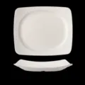 Assiette carrée en mélamine blanche pour cantine fast-food et plats de riz 11x10 pouces. - Assiette Carrée 11 Pouces / 29x25.2x4cm / Beige