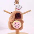 Capybara plush keychain cute afternoon tea chef hat stuffed animal bag pendant gift. - Approx. 12cm / Capybara Little Chef - Cookie