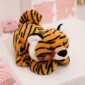 Süßer Plüsch Tiger Stofftier weiches Kissen orange gestreifte Puppe für Kinder Dekoration - Ca. 28cm / Niedliche Serie Tiger