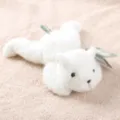 Adorable white lying plush animal toy soft fluffy doll cute bedroom decoration gift - Lying Polar Bear Plush Toy