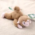 Cute plush monkey toy soft stuffed animal desktop ornament cute birthday gift doll - Lying Monkey Plush