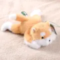 Cute lying plush toy puppy doll fluffy stuffed animal soft toy for kids birthday gift - Lying Shiba Inu