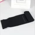 Summer ice silk sun protection arm sleeves for outdoor driving cycling UV protection cool arms - One Size / Black [Without Finger Loop]