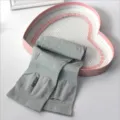 Manicotti protettivi solari in seta di ghiaccio grigia, copribraccia traspiranti anti-UV. - Taglia unica / Grigio [Con passante per dito]