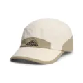 Quick-dry sun protection baseball cap with mountain embroidery and color-block design. - Little Mountain Baseball Cap / Beige