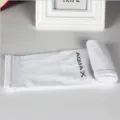 Manicotti Solari In Seta Ghiacciata Estiva Unisex Bianchi Ciclismo Guida Freschi - Taglia unica / Bianco [Senza passante per dito]