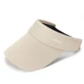 Beige empty top sun visor, quick-drying outdoor sports sun hat for men and women variant. - UV Empty Top Hat / Beige