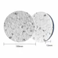 Replacement mop pads for robotic vacuum cleaners, round nano sponge cleaning cloth heads. - Diameter 190mm Thickness 13mm (1 Pack)