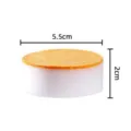 Household magic cleaning sponge block for kitchen dishwashing and cup stains 5.5cm - 1 Piece Naked / Orange