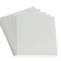 High density nano sponge sheets magic eraser cleaning pads for kitchen cups and dishwashing - 17x17x0.3cm / White
