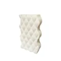 High density nano cleaning sponge magic eraser for kitchen dishwashing and powerful stain removal. - 10.3x6.2x2cm / White