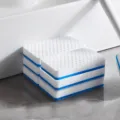 Nano cleaning sponge block for bathroom tiles, durable multi-functional household scrubber. - Cotton Head without Detergent / 1 Piece/Pack / White