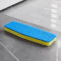 Replacement sponge mop head, blue and yellow dual layer absorbent cleaning sponge pad SKU. - Polyurethane Sponge Head