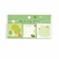 NOTE FOR mini bloc-notes autocollants mignons 3-paquet 50x50mm fournitures de papeterie - Notes de Sortie / Pack de 90 feuilles