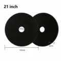 Industriele zwarte schuurspons schuurschijf voor vloerreiniging en polijsten 21 inch - 21 Inch