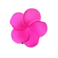 Fermaglio per capelli plumeria rosa vivo accessorio floreale hawaiano per vacanza. - 14# Rosa Acceso