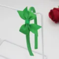 Serre-tête nœud en ruban gros-grain vert pour femmes et filles accessoire de cheveux. - Serre-Tête Nœud / Vert (21#)