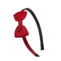 Red Bow Headband Sweet Hair Hoop Cute Hair Accessories for Girls Daily Fashion Style - 06# Red