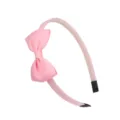 Pink bow headband sweet hair accessory for cute girls daily wear elegant style style - 19# Pink
