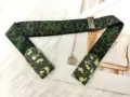 Adjustable invisible lazy elastic belt for women, comfortable buckleless waistband accessory. - Camouflage Army Green - Elastic Style