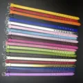 8mm colorful snake pattern PU leather watch straps replacement bands multi color set new - Old Style Round Copper Buckle Head / Gold