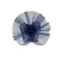 Μπλε σκούρο τούλι κλιπ μαλλιών fascinator λουλούδι φουρκέτα για πάρτι γάμο στυλ - Ναυτικό μπλε