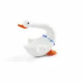 Handmade glass swan figurine cute mini animal desktop ornament for car interior decoration - Style 1 (30x40x45mm)