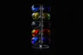 Clear acrylic sunglasses display stand 5-layer vertical glasses holder rack organizer. - 5 Layers / Clear