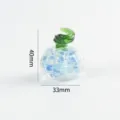 Glass pumpkin figurine desktop decoration cute mini paperweight ornament for home office decor - Style 5
