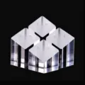 Transparent acrylic jewelry display stand for rings and earrings multi-piece set showcase box - 4-Piece Transparent Stud Earring Set