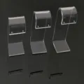 Ensemble de présentoirs de boucles d'oreilles en acrylique transparent pour vitrine bijoux. - Transparent