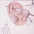 Perles de verre à bulles roses pour bijoux DIY, belles perles en vrac colorées variante accessoires. - 12mm / Rose