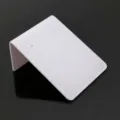 White acrylic earring display stand holder organizer for jewelry retail photography props - Rectangle / White