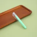 Mini short gel pen portable pocket signature pen in light green color for students daily writing - 0.5mm / Light Green