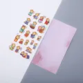 Lindas pegatinas washi de mono de dibujos animados para diario DIY y papelería impermeable. - 4 monitos