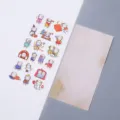 Lindos pegatinas washi de oveja de dibujos animados para diario DIY, decoración. - 9 ovejitas