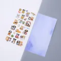 Lindos adhesivos washi de perros de dibujos animados, calcomanías decorativas impermeables DIY. - 11 perritos