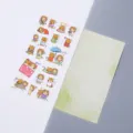 Lindo pegatinas de papel washi de tigre de dibujos animados variante, papelería impermeable DIY. - 12 pequeños tigres