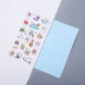 Bonita pegatina washi de oso blanco de dibujos animados para diario DIY papelería. - 15 osos blancos