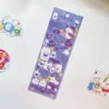 Bonitas pegatinas láser de dibujos animados guka papetería brillante diario creativo calcomanía - Magia Linda