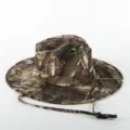 Camouflage wide brim sun hat outdoor fishing bucket hat comfortable casual headwear - Adults 59-62cm / No.4 Suede