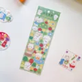 Schattige laser dieren stickers voor journaling, glanzende waterdichte DIY sticker voor fles. - Vrolijk kamperen