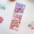 Leuke laser cartoon sticker glimmende glitter dier sport thema voor dagboek mok knutselen - Sportief geluk