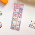Schattige laser cartoon verjaardag sticker blad glanzende hand ledger deco sticker. - Gefeliciteerd met je verjaarday