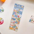 Leuke laser kat thema sticker vel glanzend dagboek sticker DIY decoratieve sticker voor beker - Kattenbubbels