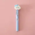 Lindo lápiz diseño de nube para estudiantes con lazo azul, artículo de papelería. - Nube