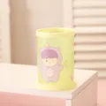 Cute cartoon cylindrical pen holder for desktop stationery and office storage organizer - Cartoon Boy